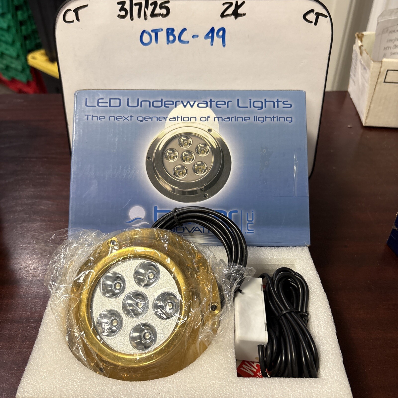 Briter Innovations LED Underwater Light CY-GR Bronze Casing 09070132