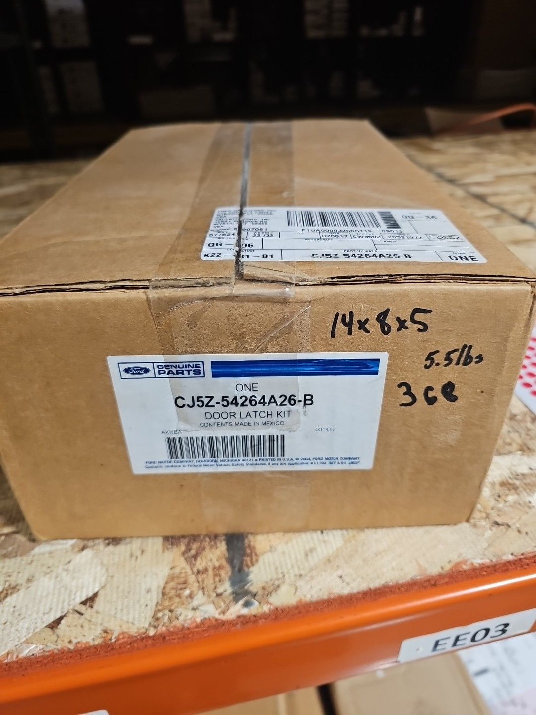 CJ5Z-54264A26-B - Door Latch Ford Genuine Parts