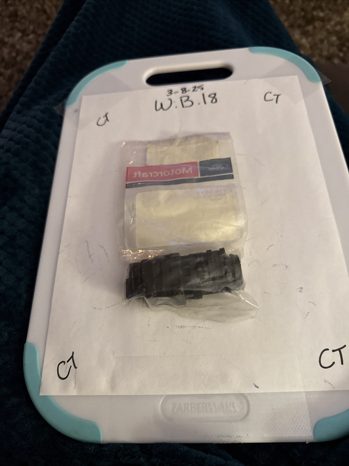 Cabin Air Temperature Sensor Motorcraft YH-1815 - Image 3