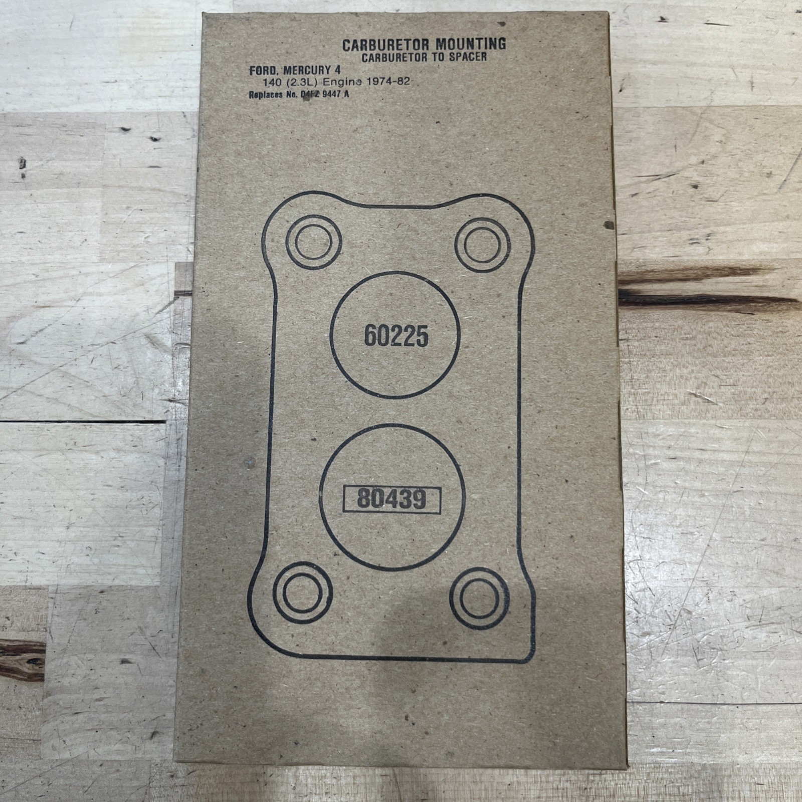 Carburetor Mounting Gasket Fel-Pro 60225 Ford NOS - Image 3