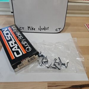 Carlson H5416 Brake Anti Rattle Spring (1 Pkg Of 4 Clips) New