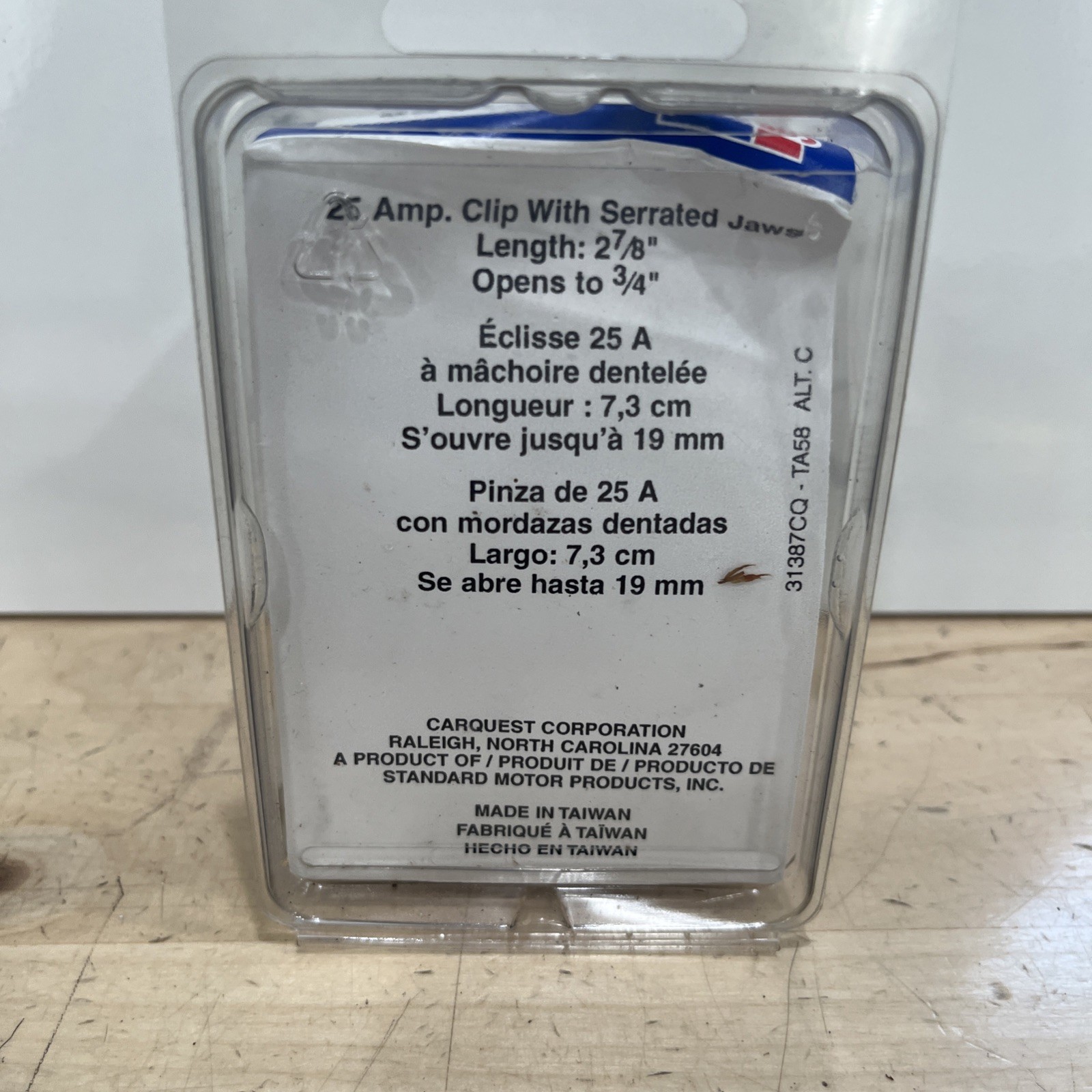 Carquest TA58 Wiring Accessories 25 Amp Clip w/ Serrated Jaws - Image 5