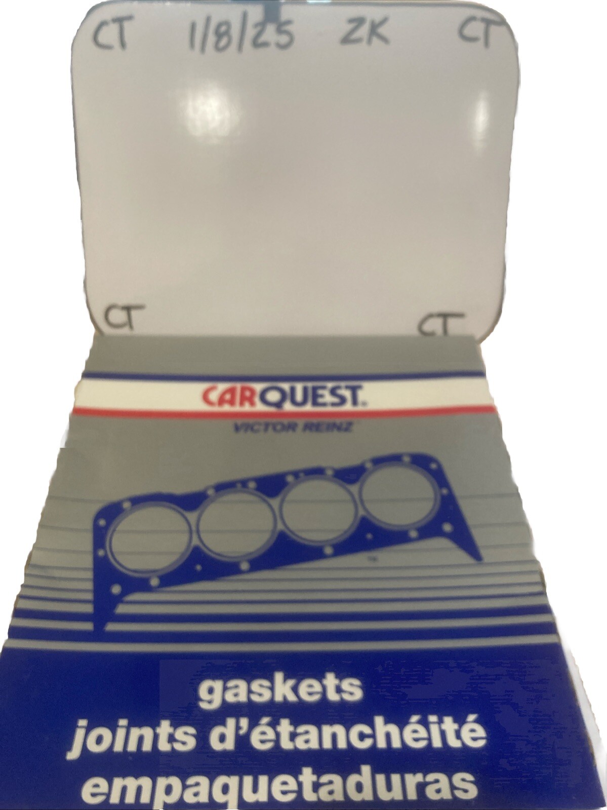 CarquestTiming Cover Gasket Set TCS45121; Paper/Rubber for 70-95 (Fel-pro)