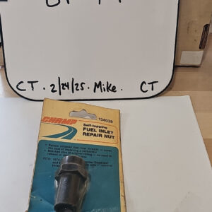 Champ Carb Fuel Inlet Repair Fitting Self-Tapping 1" Inlet w/ 3/8" Fuel Line