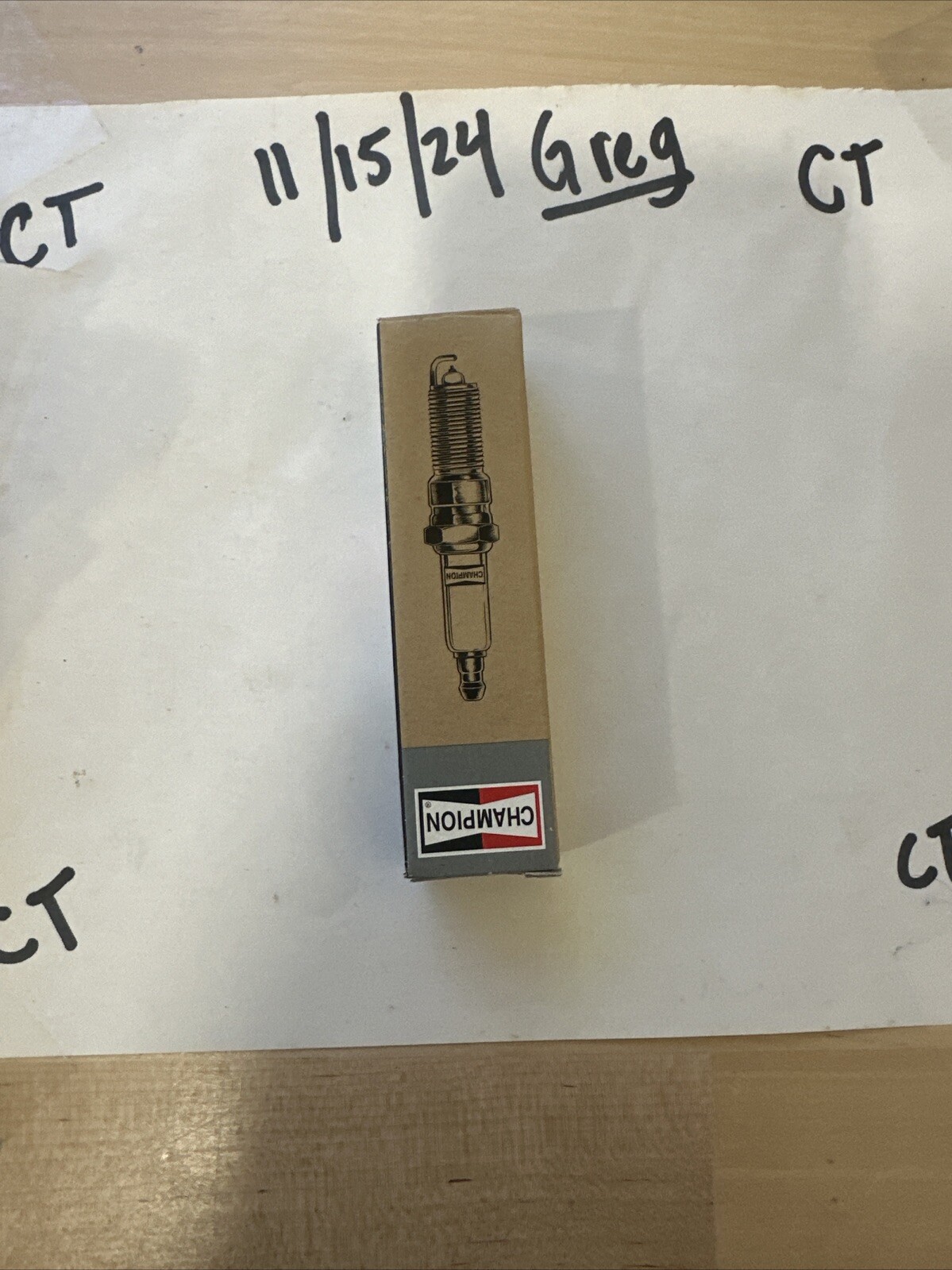 Champion 401 Copper Plus Spark Plug RS12YC