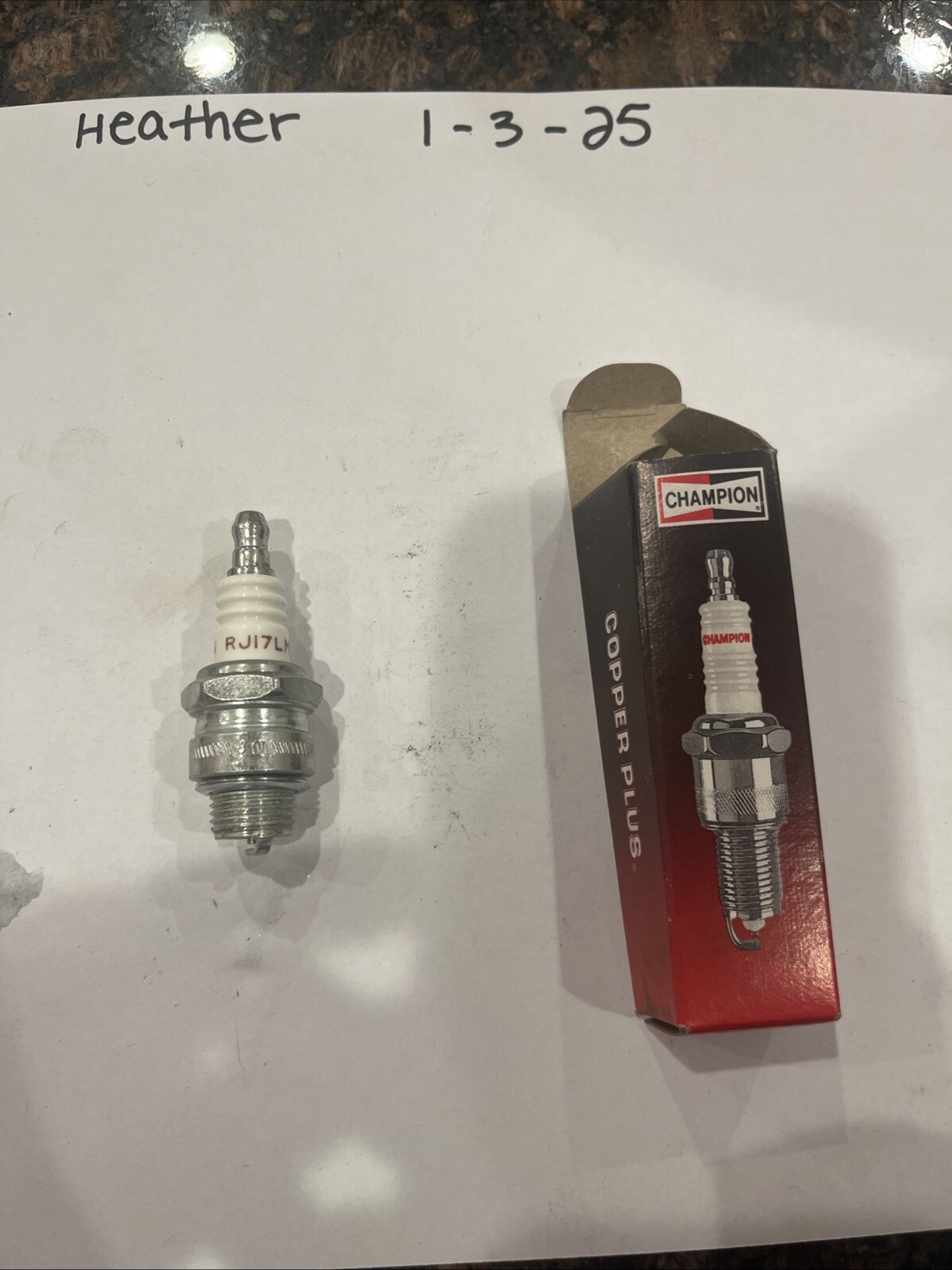 Champion 856 Small Engine Spark Plug RJ17LM - Image 5