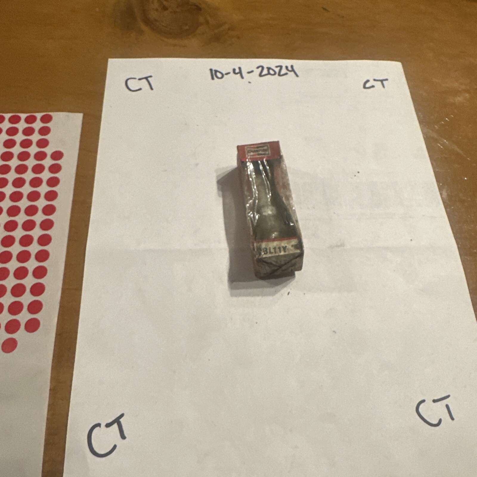 Champion RBL-11Y Spark Plug NOS. - Image 3