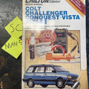 Chilton Dodge Colt Challenger Conquest Vista 1971-1988 Repair Manual CH7037