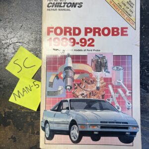 Chilton's Ford Probe Auto Repair Manuals 89-92, All US And Canadian Models