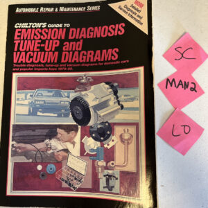 Chiltons Guide to Emissions Diagnosis Tune-Up and Vacuum Diagrams, 1979-1980