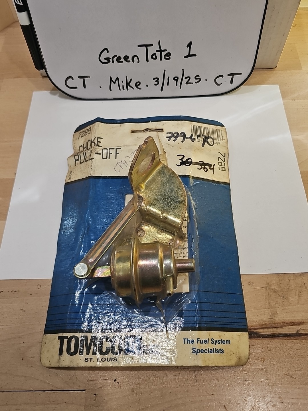 Choke Pull Off Tomco 7289 GM 17068053 81-83 GM Trucks