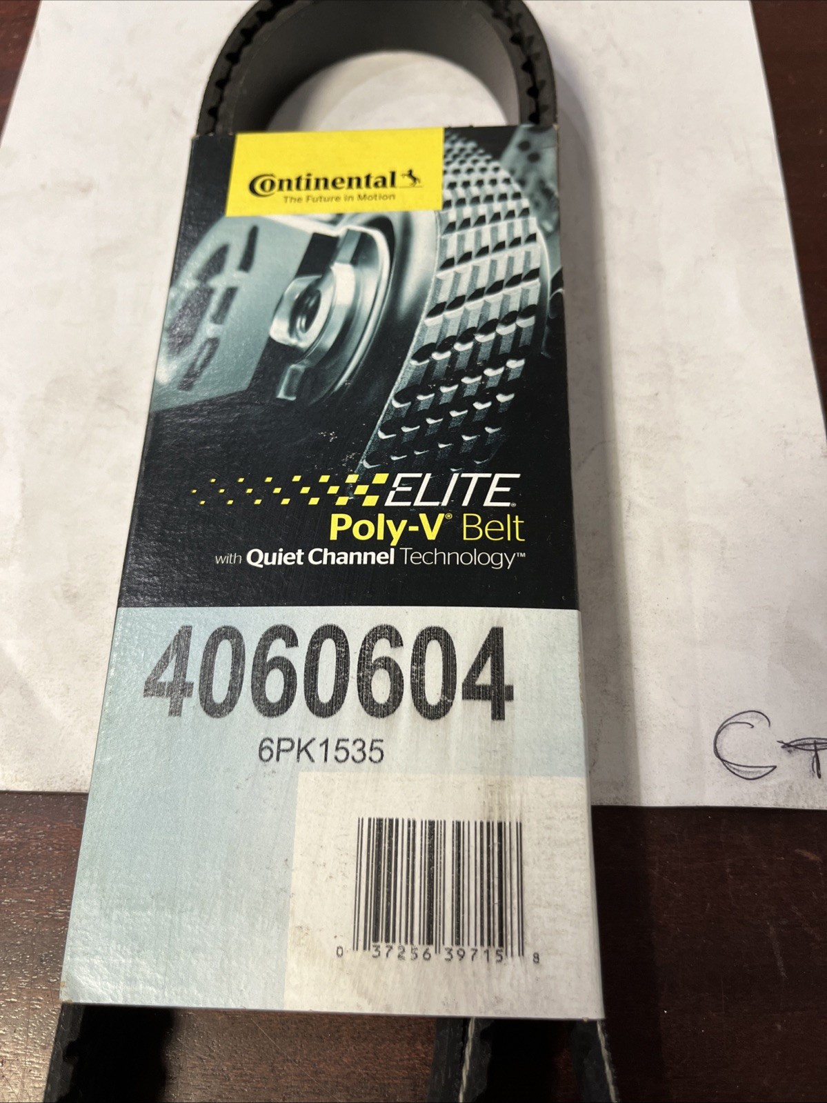 Continental 4060604 Serpentine Belt - 0.825" X 60.4" - 6 Ribs - Image 3