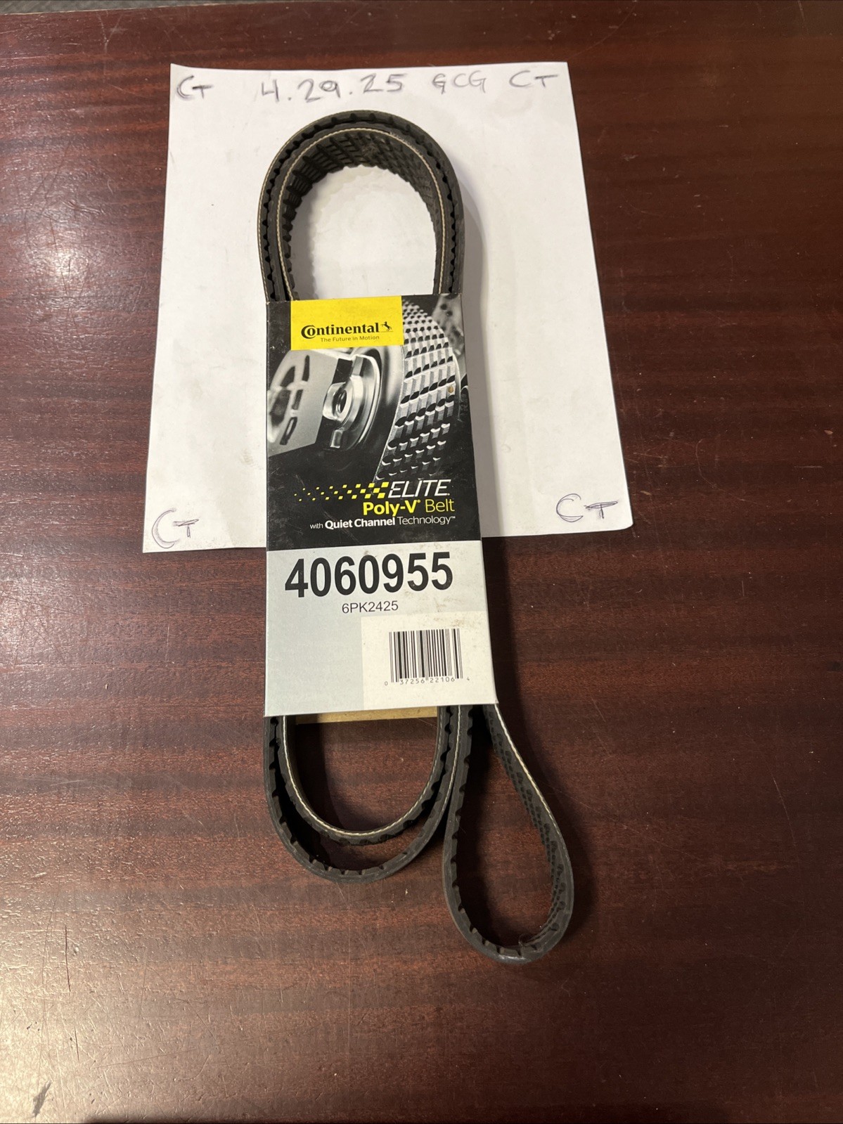 Continental 4060955 Serpentine Belt
