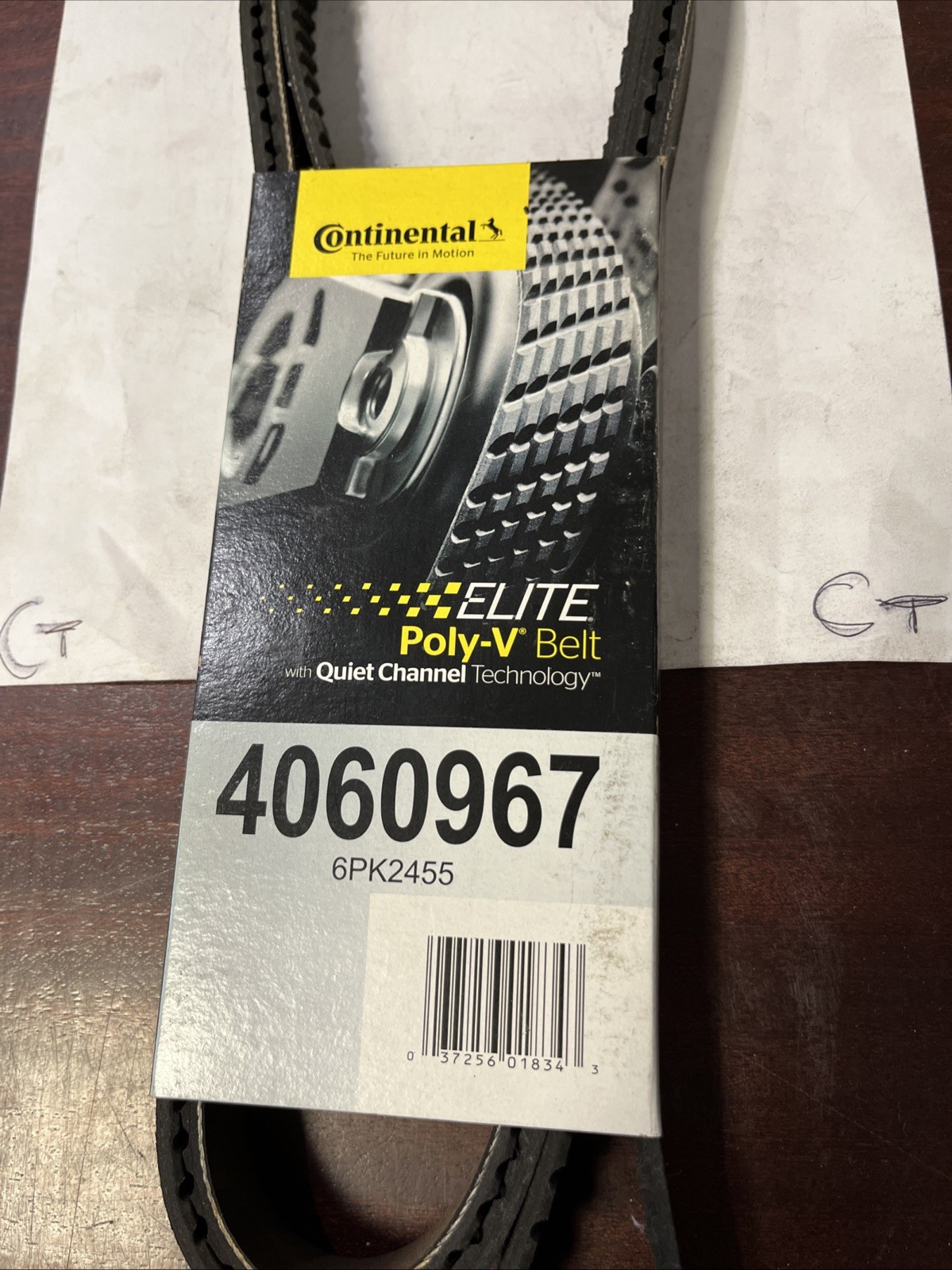 Continental OE Technology 4060967 6PK2455 Belt - Image 3