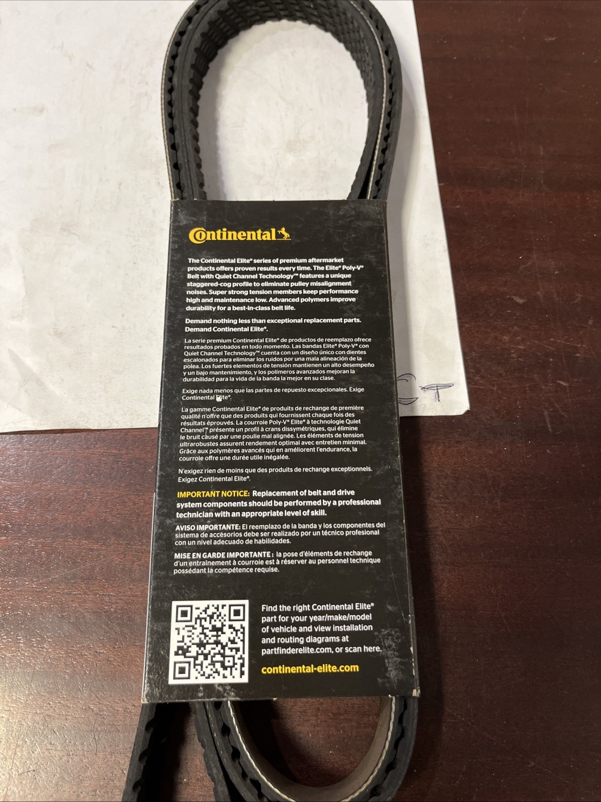 Continental OE Technology 4060967 6PK2455 Belt - Image 4