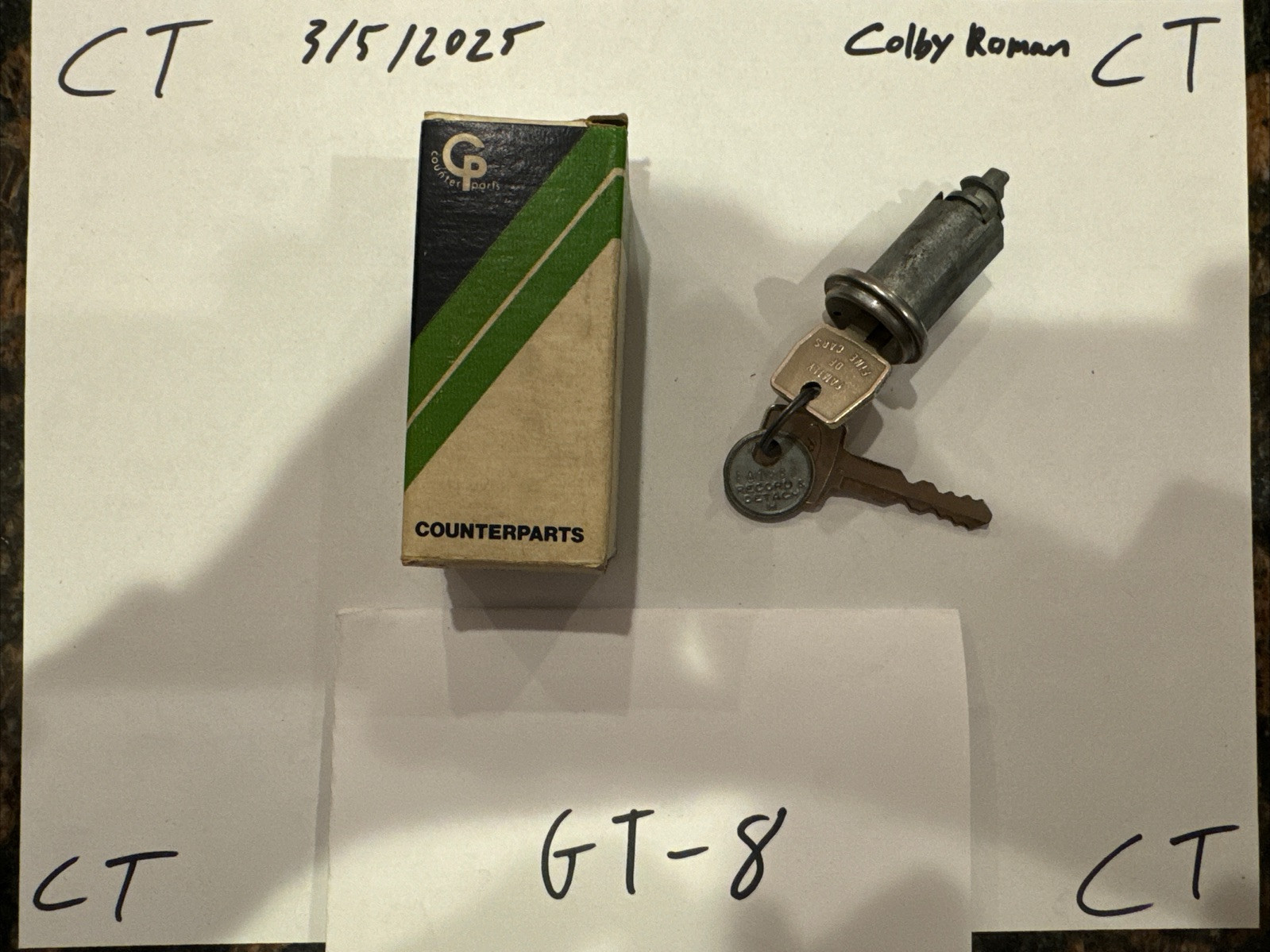 Counterparts Ignition Lock Cylinder BS-13 US23L