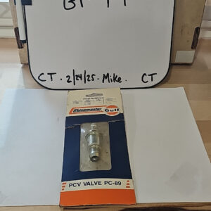 Cruisemaster PCV Valve PC-89 Gulf Gasoline NOS