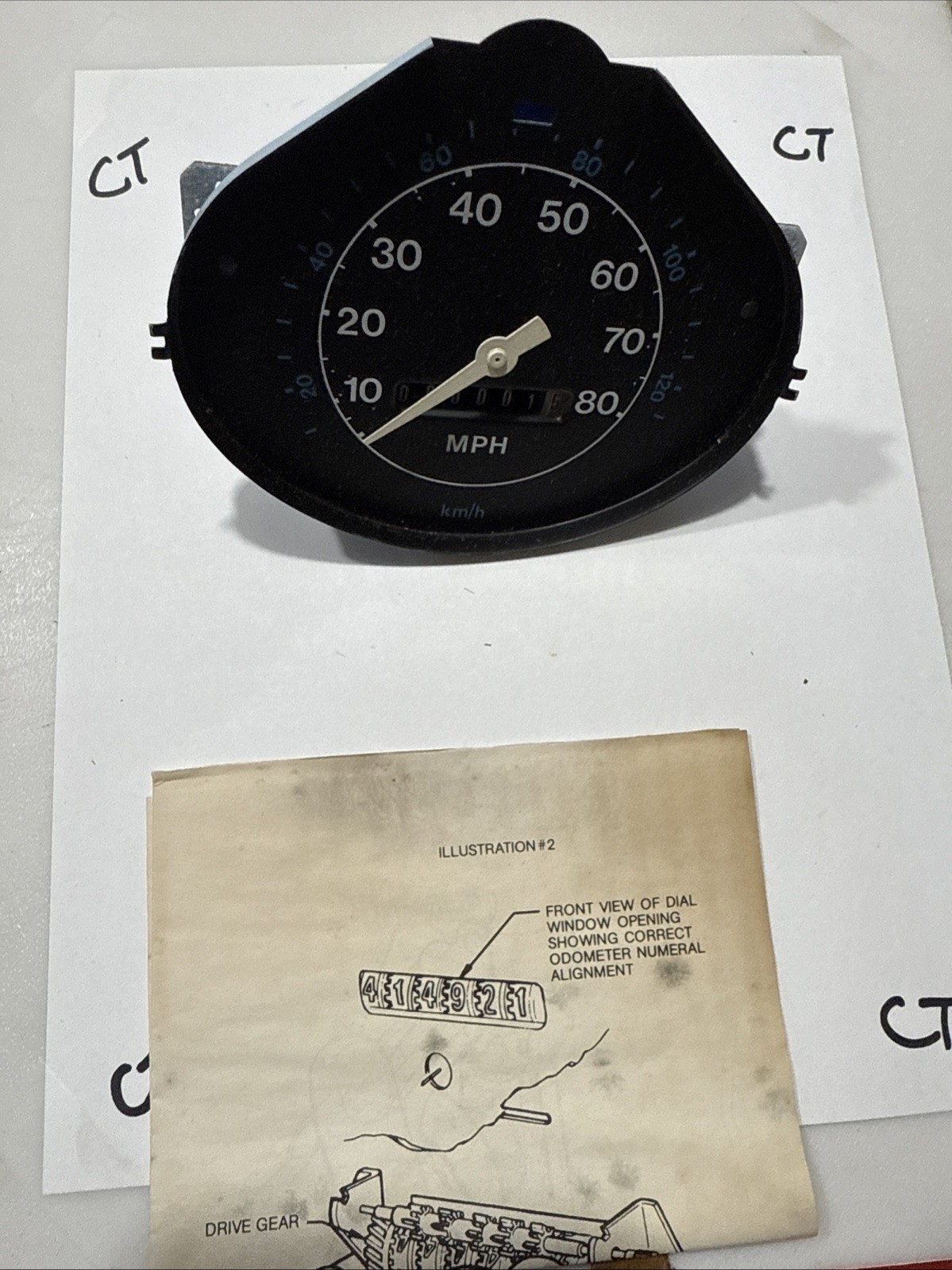 D9HZ-17255-A NEW OEM FORD MOTORCRAFT SPEEDOMETER ASSY VD9HZ-17255-A