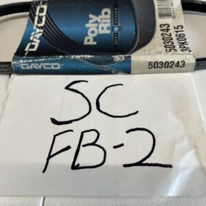 Dayco 5030243 (3PK0615) Poly-Rib Serpentine Belt