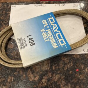 Dayco L498 Accessory Drive Belt 13RL2490