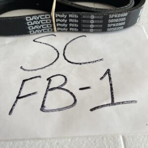 Dayco Poly-Rib Quiet Design Serpentine Belt, 5050355 (5PK0900)