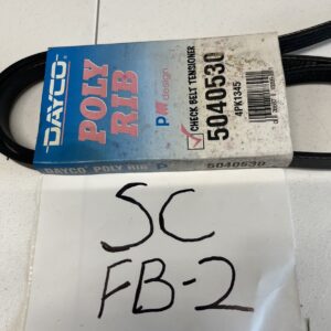 Dayco Poly-Rib Serpentine Belt 5040530 (4PK1345)