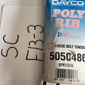 Dayco Poly-Rib Serpentine Belt 5050486 (5PK1235)