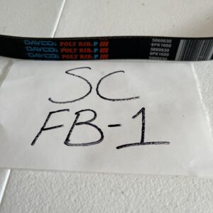 Dayco Poly-Rib Serpentine Belt-Turbo 5060630 (6PK1600)