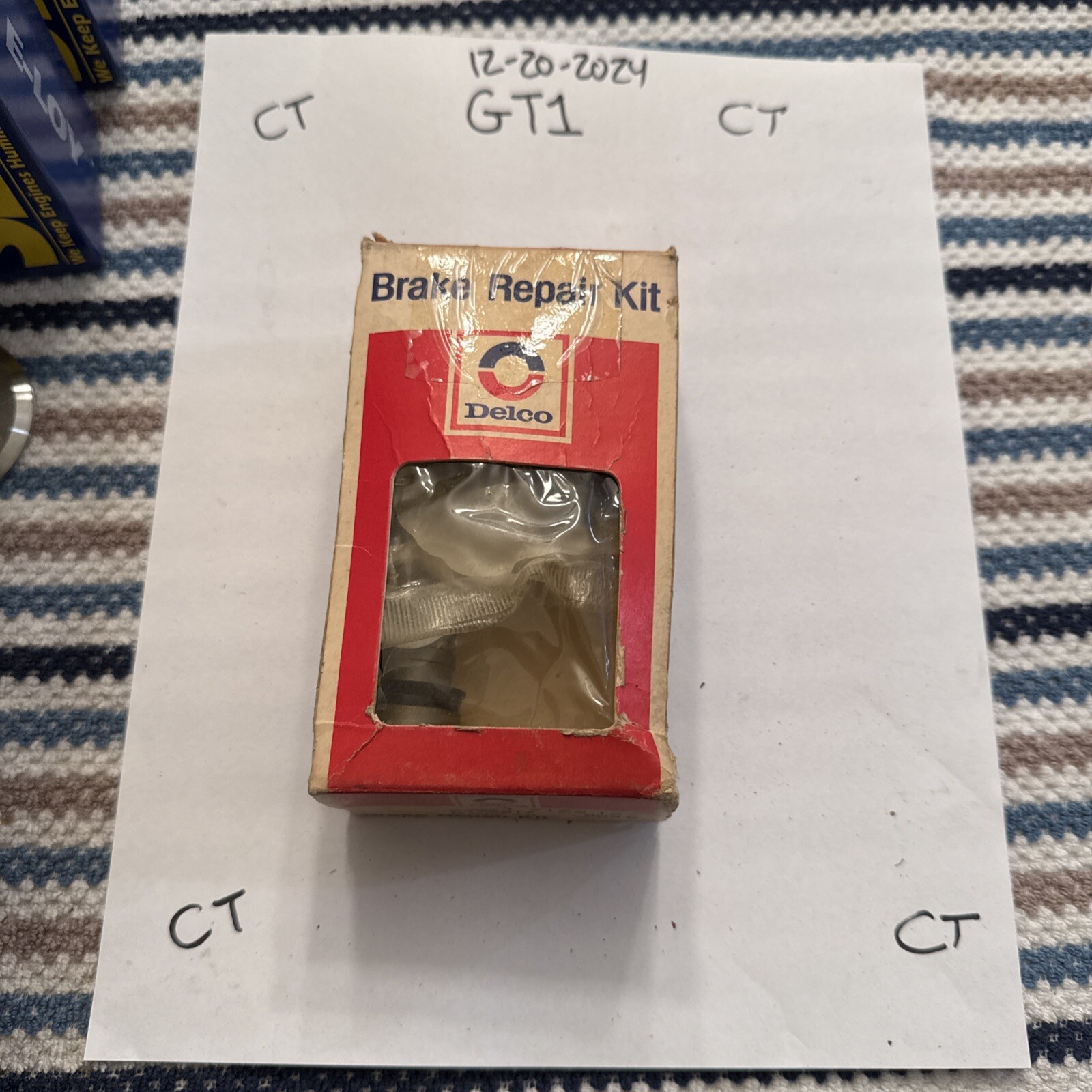 Delco Master Cylinder Repair Kit 5472912