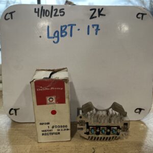 Delco Remy D3986 Alternator Rectifier Diode Plate 1987061