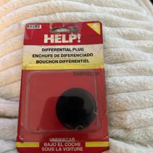 Differential Cover Plug Dorman 65293