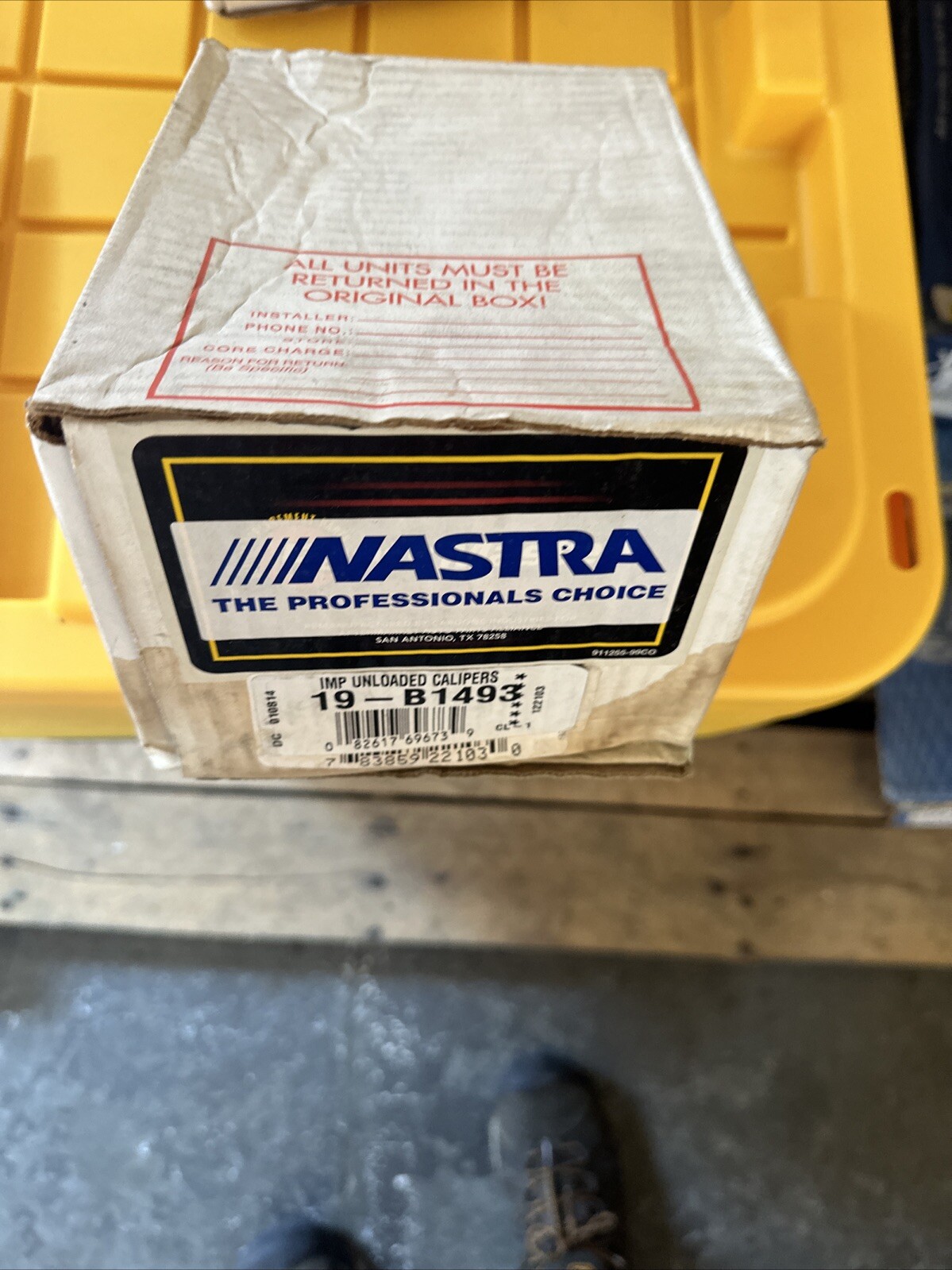 Disc Brake Caliper Cardone 19-B1493 Reman - Image 3