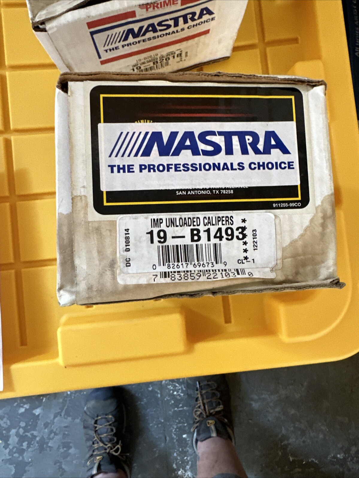 Disc Brake Caliper Cardone 19-B1493 Reman