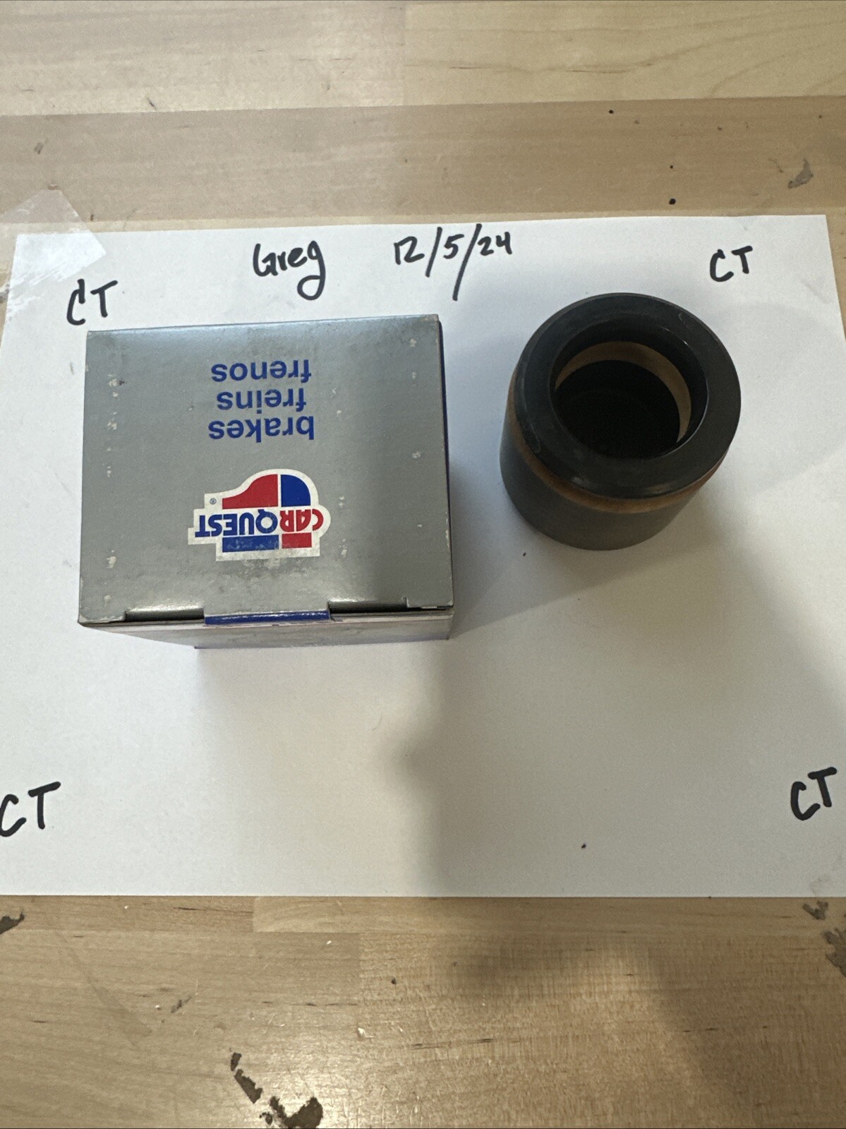 Disc Brake Caliper Piston-4 Door ACDelco, P6448 - Image 3