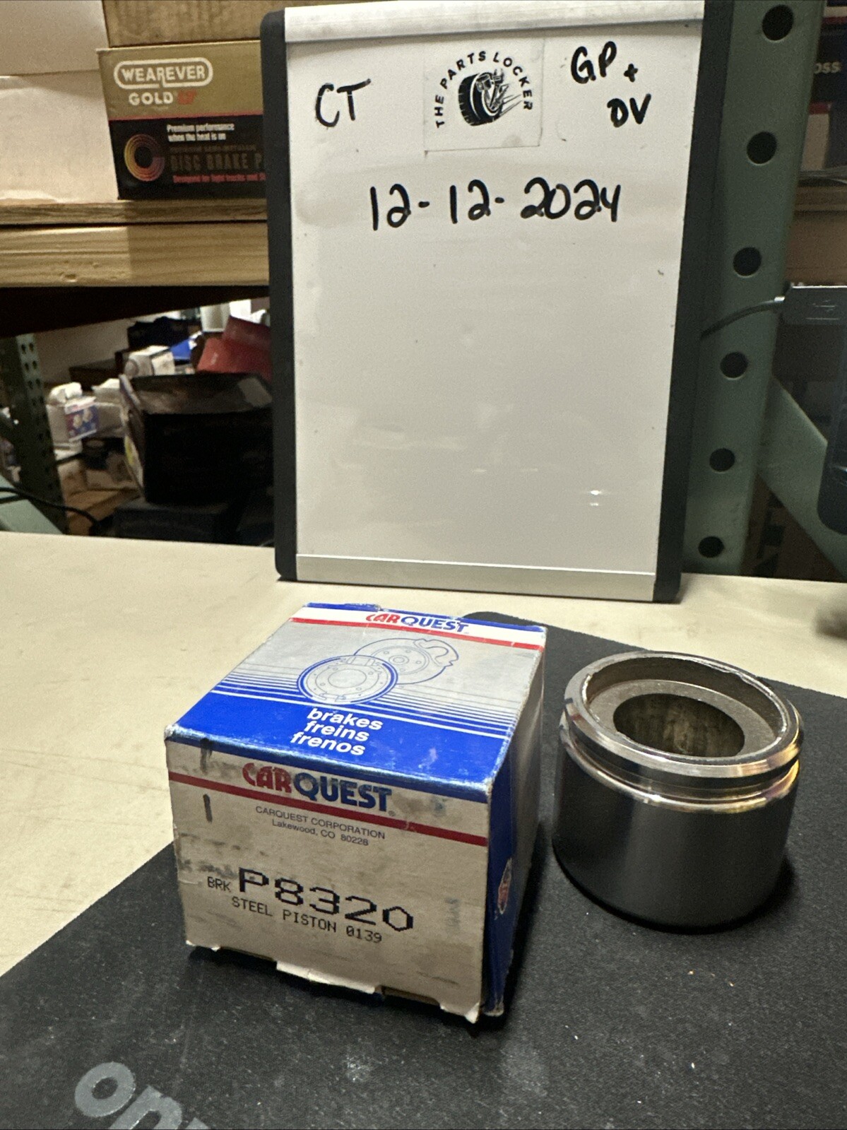 Disc Brake Caliper Piston-4 Door ACDelco, P8320