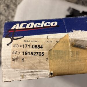 Disc Brake Pad Set ACDelco GM Original Equipment 171-0684 / 19152705