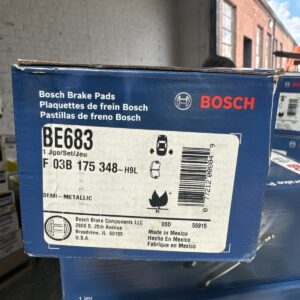 Disc Brake Pad Set-Base Rear Bosch BE683