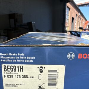 Disc Brake Pad Set-Blue Ceramic Brake Pads with Hardware Bosch BE691H