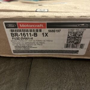 Disc Brake Pad Set Genuine Ford Motorcraft OEM BR-1611-B / FU2Z-2V001-H