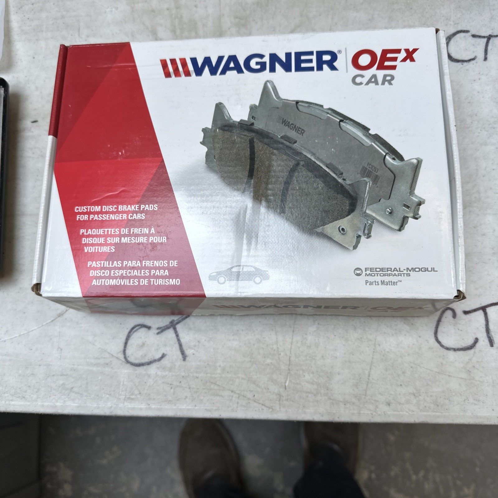 Disc Brake Pad Set-OEX Disc Brake Pad Wagner OEX1107