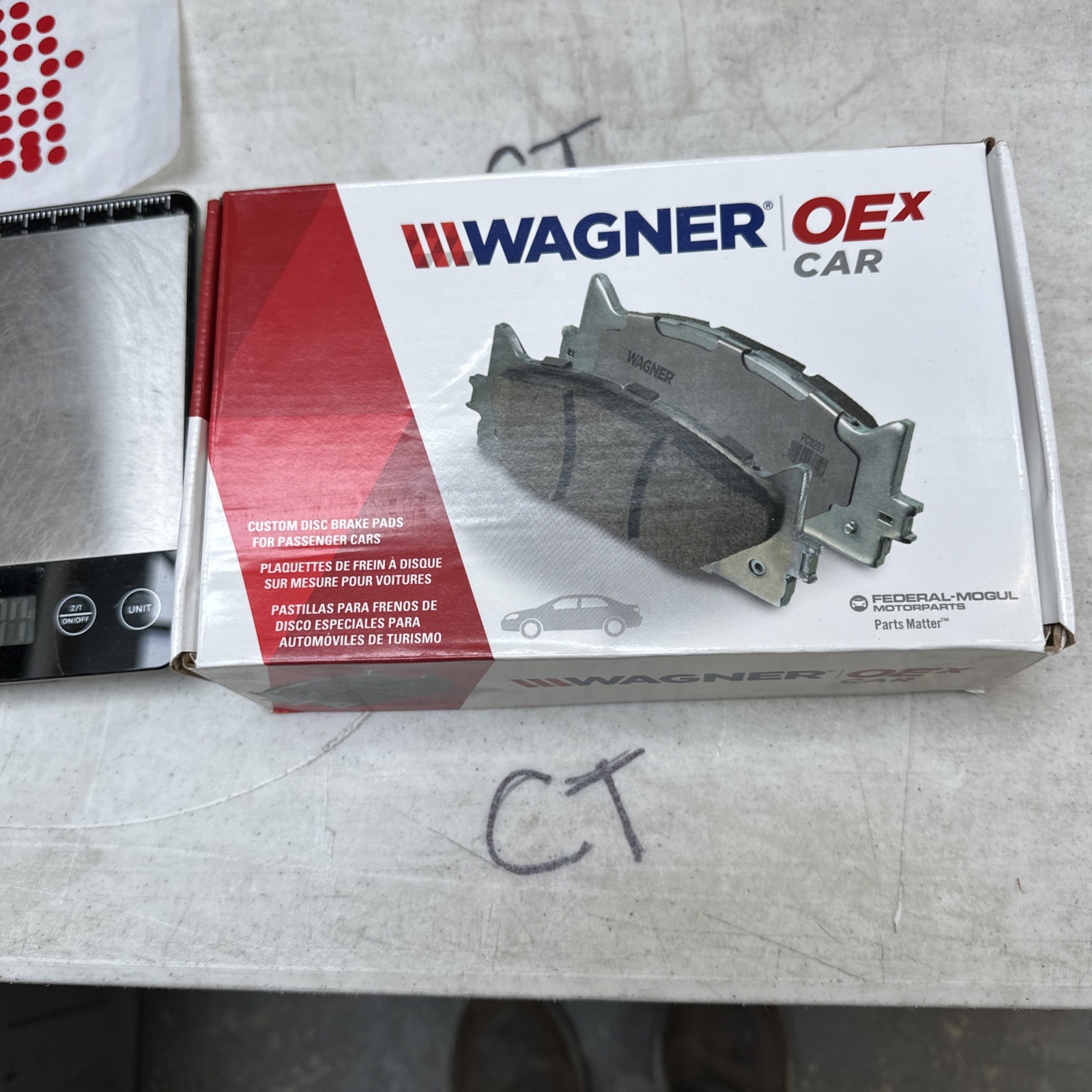 Disc Brake Pad Set-OEX Disc Brake Pad Wagner OEX1171