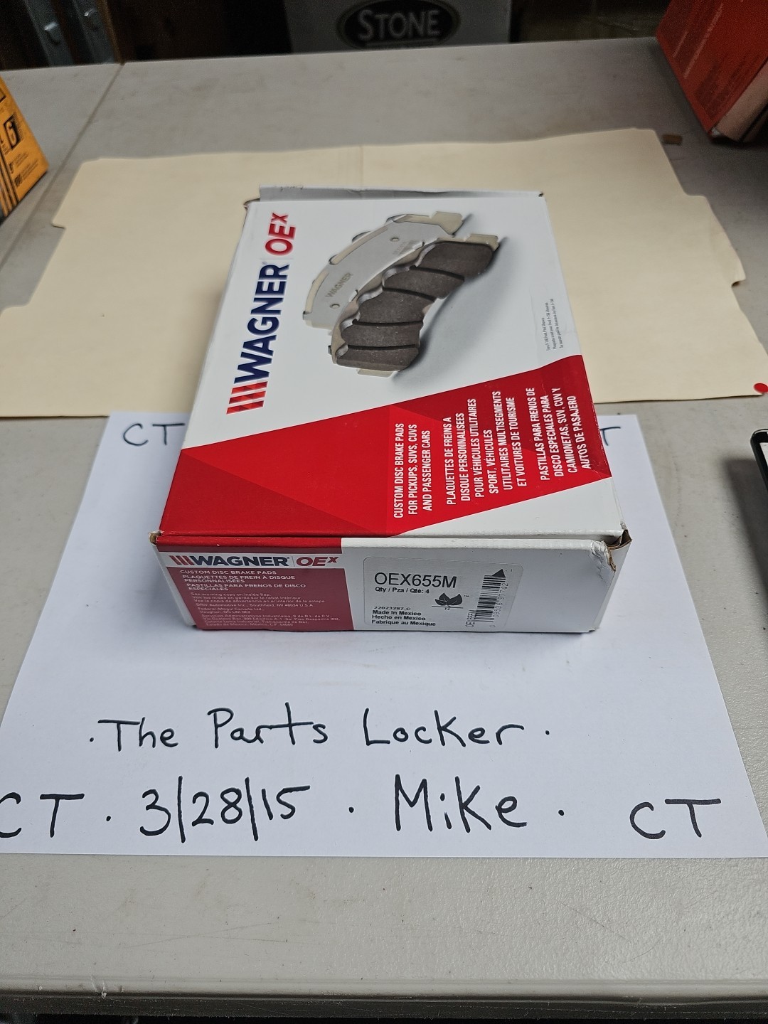 Disc Brake Pad Set OEX655M - Image 4