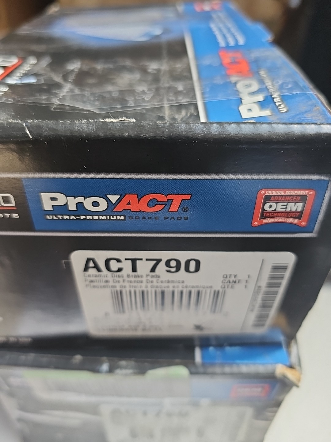 Disc Brake Pad Set-ProACT Ultra Premium Ceramic Pads fits 1999 Grand Cherokee - Image 4