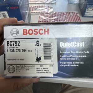 Disc Brake Pad Set-Rear Disc Bosch BC792