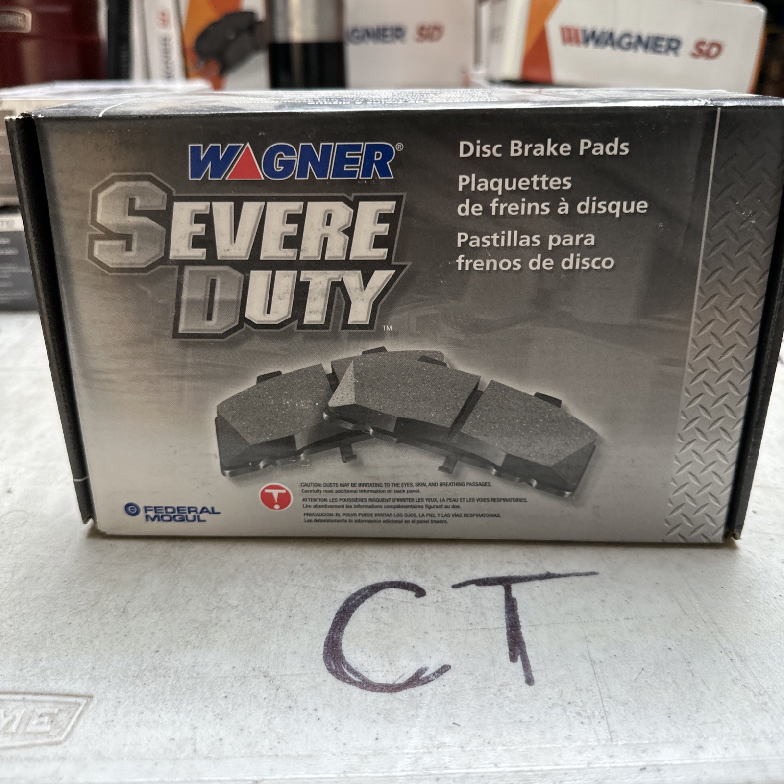 Disc Brake Pad Set-SevereDuty Disc Brake Pad Wagner SX951