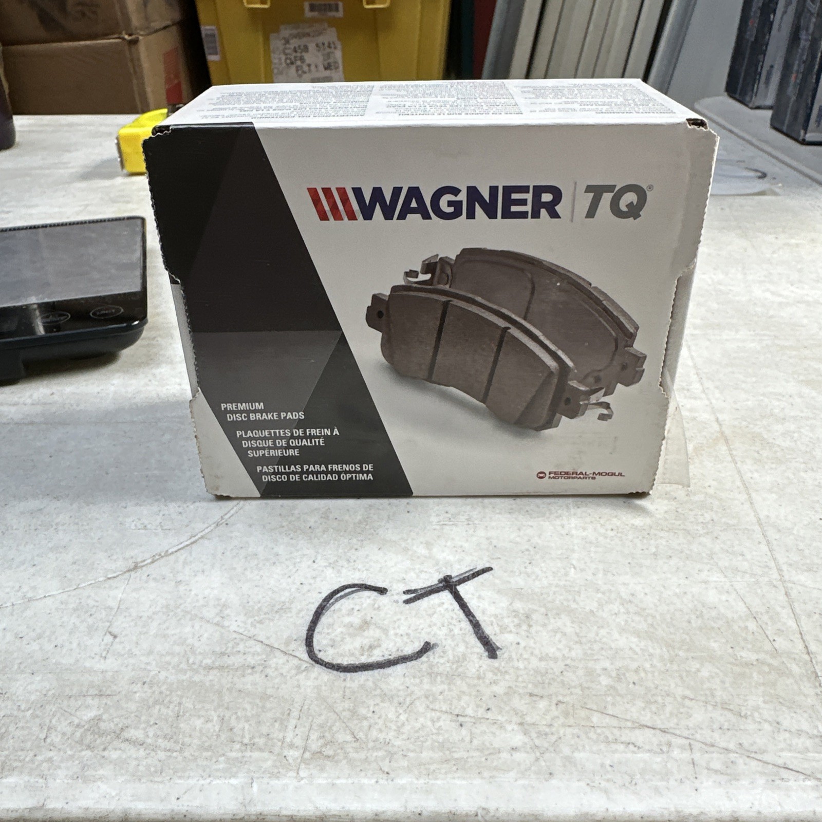 Disc Brake Pad Set-ThermoQuiet Disc Brake Pad Rear Wagner QC1124