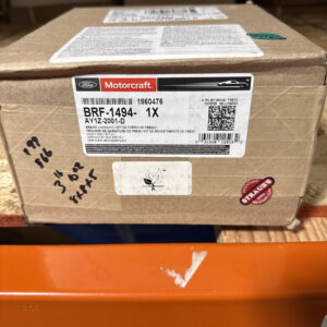 Disc Brake Pad Set fits 2014-2019 Ford Fiesta MOTORCRAFT