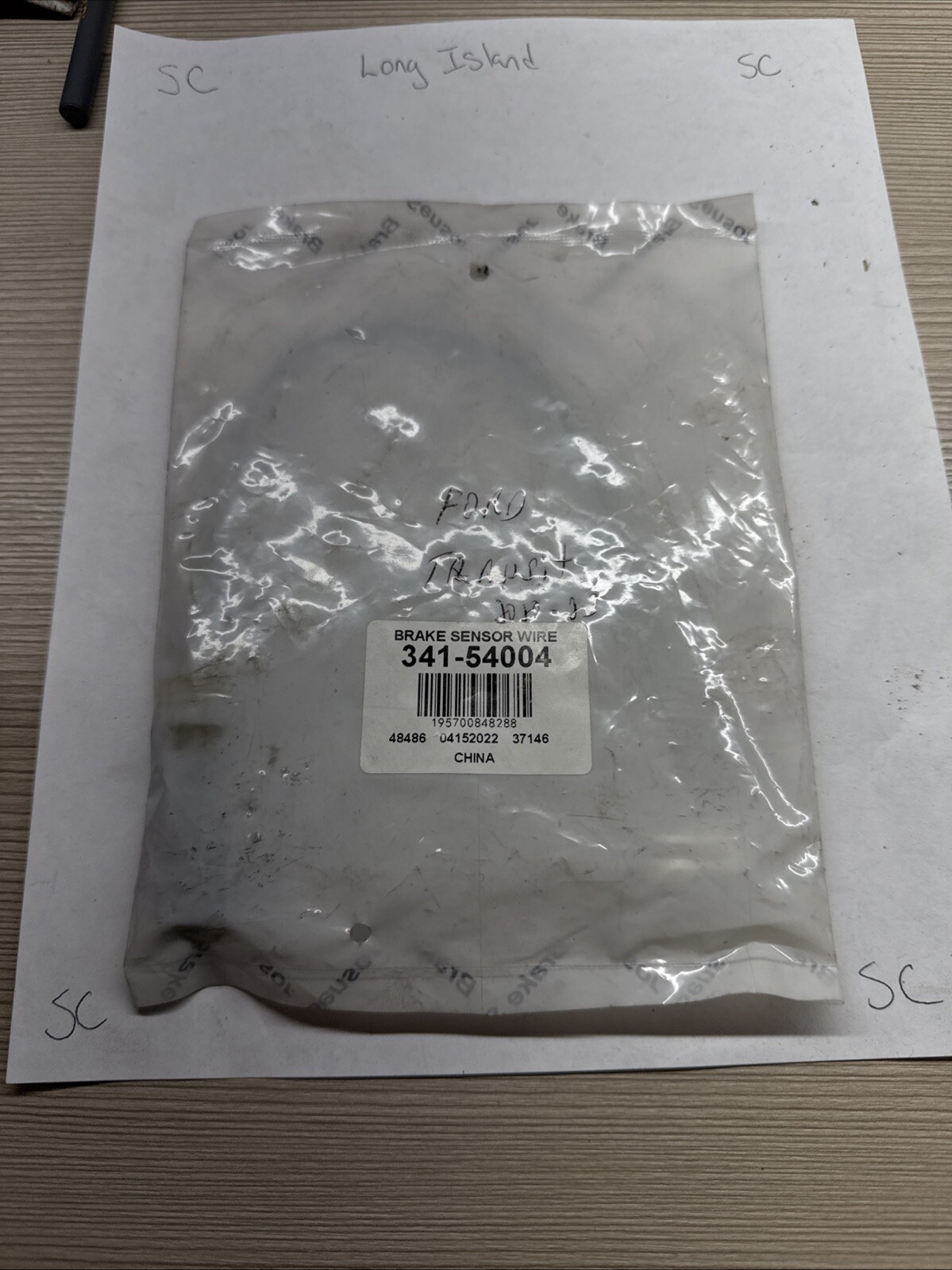 Disc Brake Pad Wear Sensor-RWD DFC 341-54004