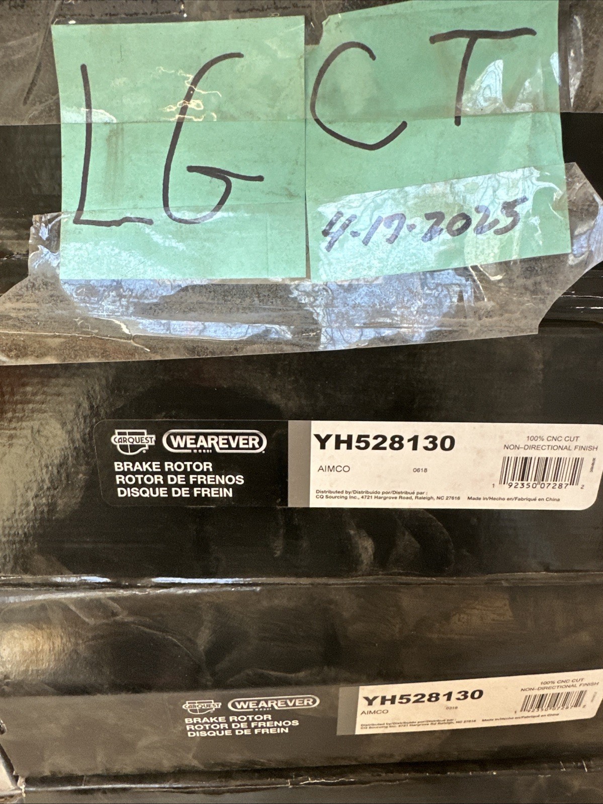 Disc Brake Rotor CARQUEST Wearever Yh528130