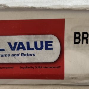 Disc Brake Rotor Real Value BR31261